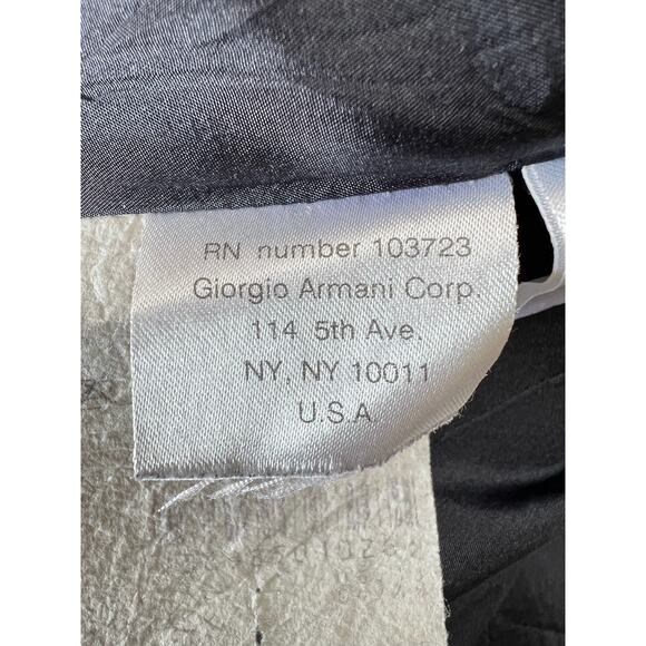 Giorgio Armani Borgo 21 Authentic Made in Italy Silk / Wool Blazer Jacket Sz 44 - Picture 10 of 11